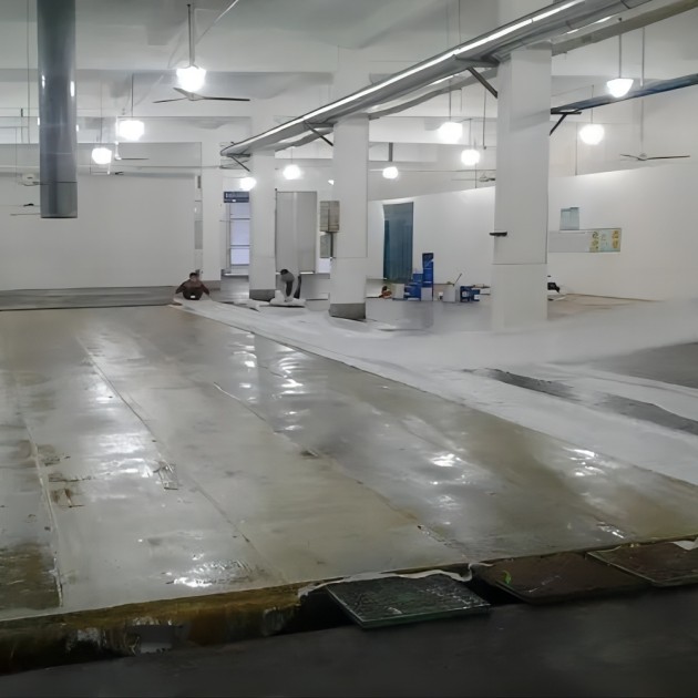 永安防腐蚀地坪,环氧玻纤地坪，玻纤工业地坪，环氧玻纤布地坪,乙烯基玻纤布地坪产品图3